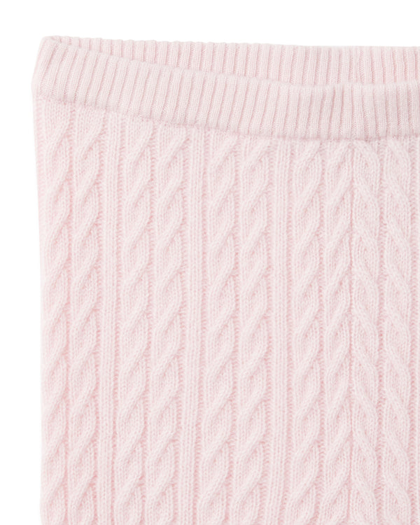 N.Peal Cable Cashmere Leggings Pale Pink