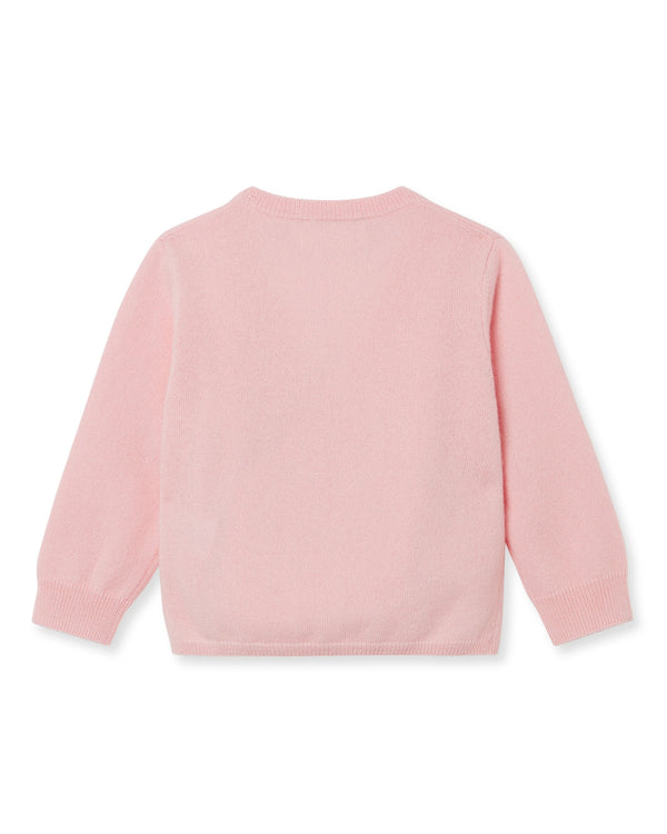 N.Peal Wrap Cashmere Cardigan Pale Pink