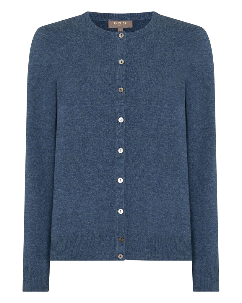 トップス CASHMERE BLENDED CARDIGAN ROUND NECK AW25_NPW001802B_LDO_2_1024x102