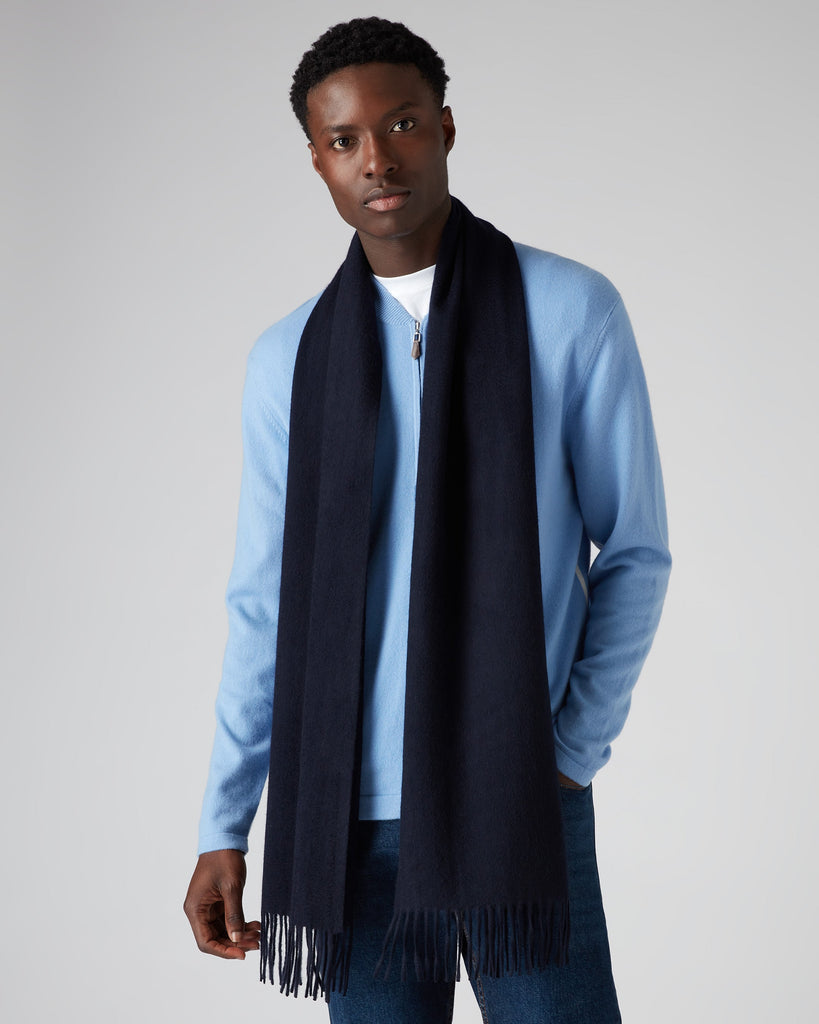 小物 COMFORTABLE REASON Academic Scarf NAVY COMFORTABLE REASON 