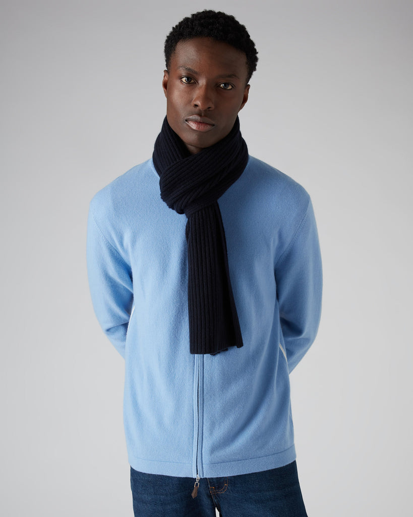 Teal shop cashmere scarf