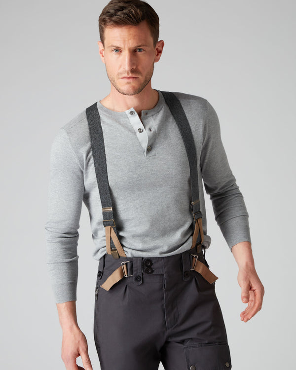 N.Peal 007 Combat Trousers Grey