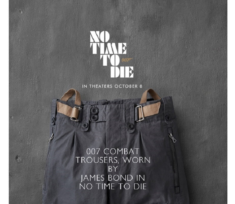 The Eagerly Awaited No Time To Die Combat Trouser