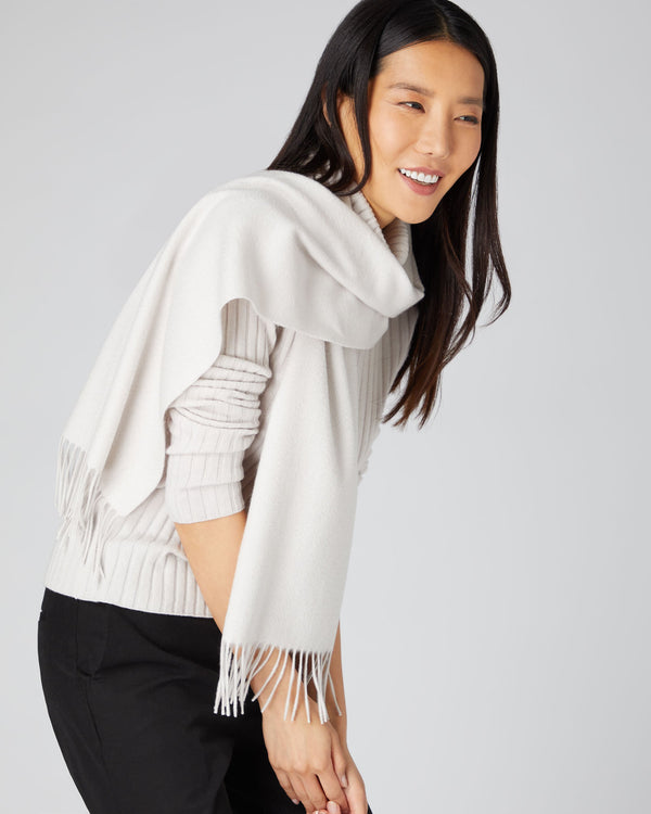 Unisex Woven Cashmere Scarf 3