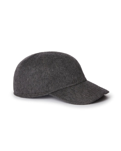 N.Peal Unisex Cashmere Cap Dark Grey