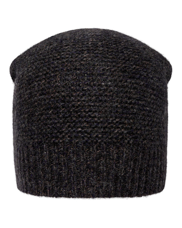 N.Peal Unisex Beanie Cashmere Hat Granite Blue