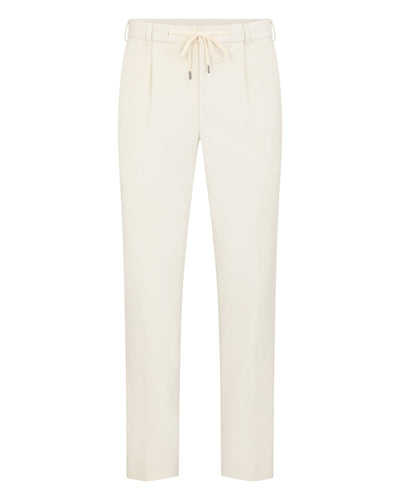 N.Peal Men's Atrani Moleskin Trousers Off White