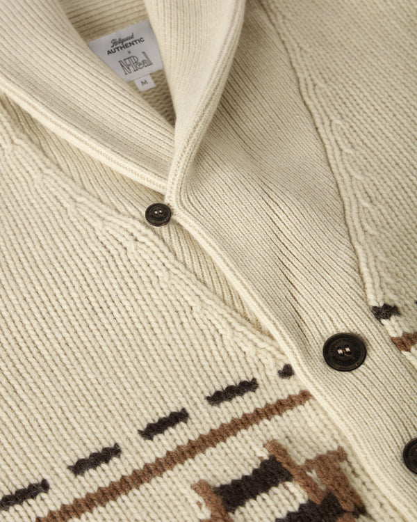 Hollywood Authentic The Hollywood Authentic Cardigan Beige Brown