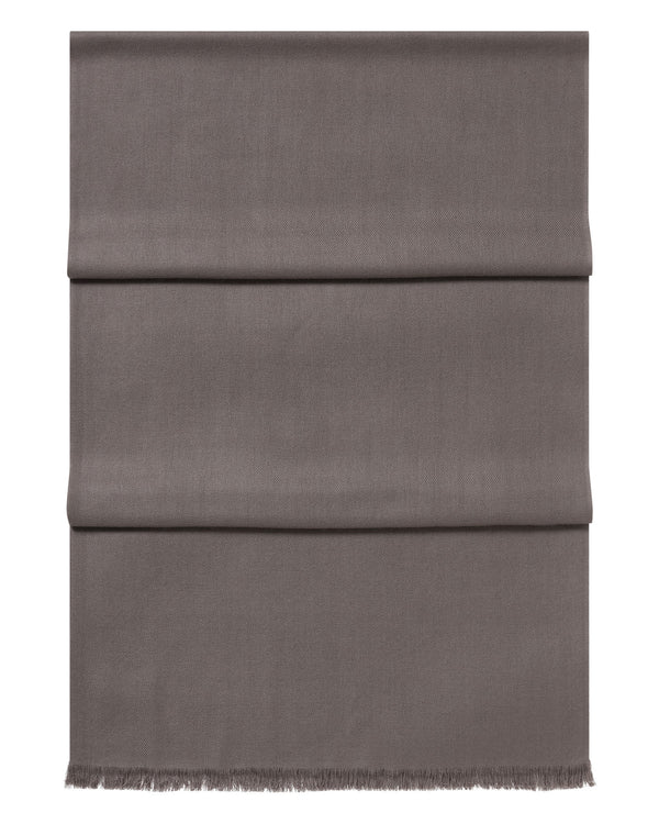 N.Peal Women's Pashmina Cashmere Stole Otter Brown
