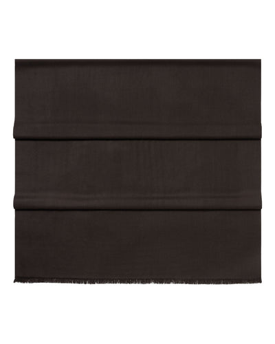 N.Peal Women's Pashmina Cashmere Shawl Chocolate Brown