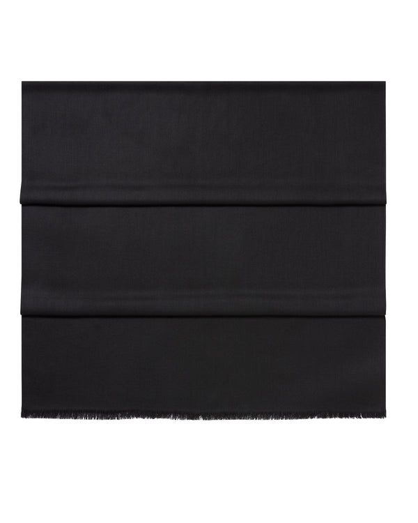 N.Peal Women's Pashmina Cashmere Shawl Deep Charcoal Grey