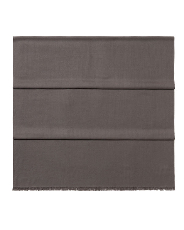 N.Peal Women's Pashmina Cashmere Shawl Otter Brown