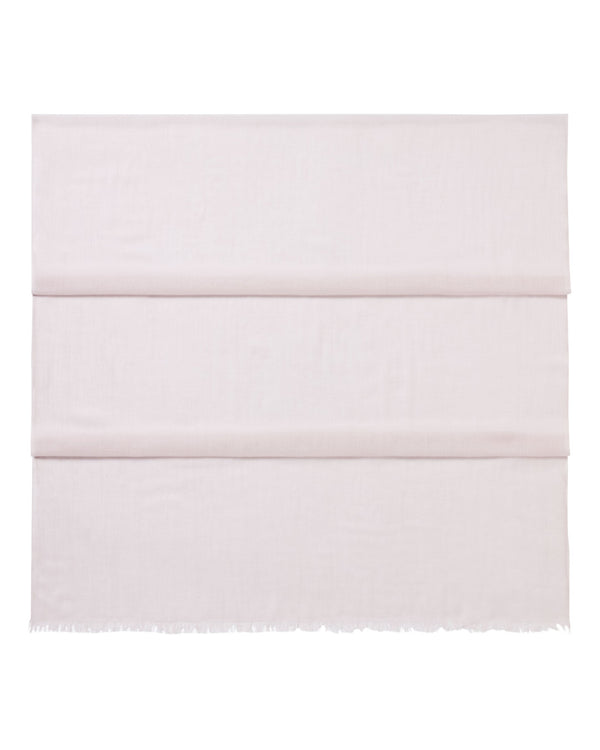 N.Peal Women's Ultrafine Pashmina Cashmere Shawl Chalk Pink
