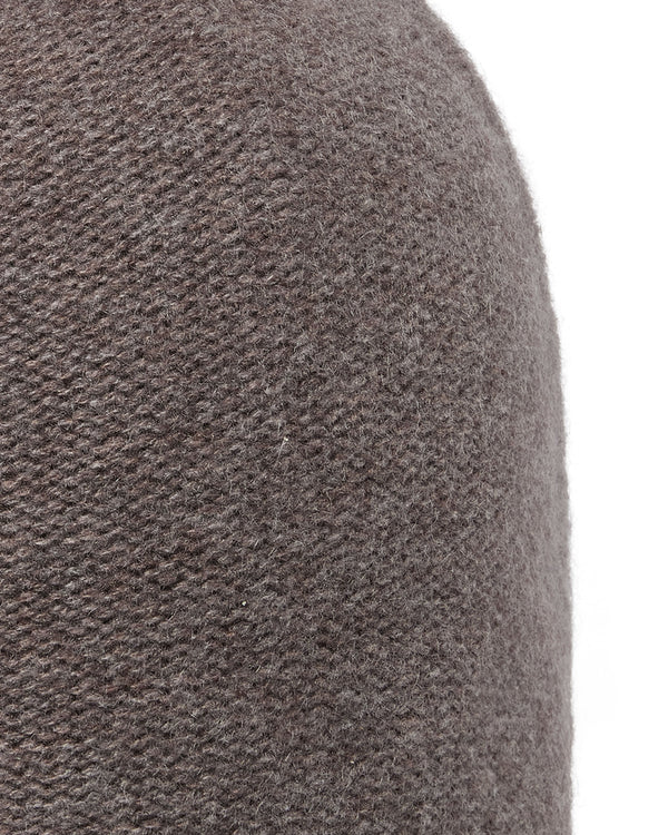 N.Peal Unisex Double Layer Cashmere Beanie Otter Brown