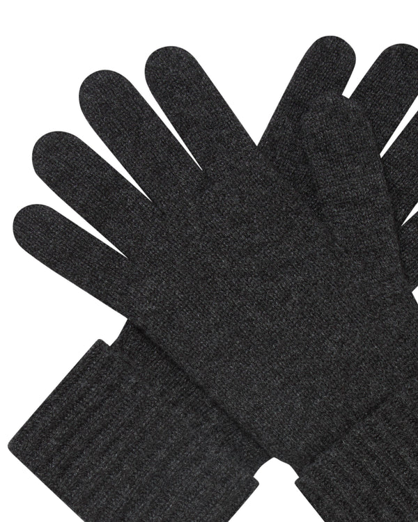 Women's Ribbed Cashmere Gloves 2