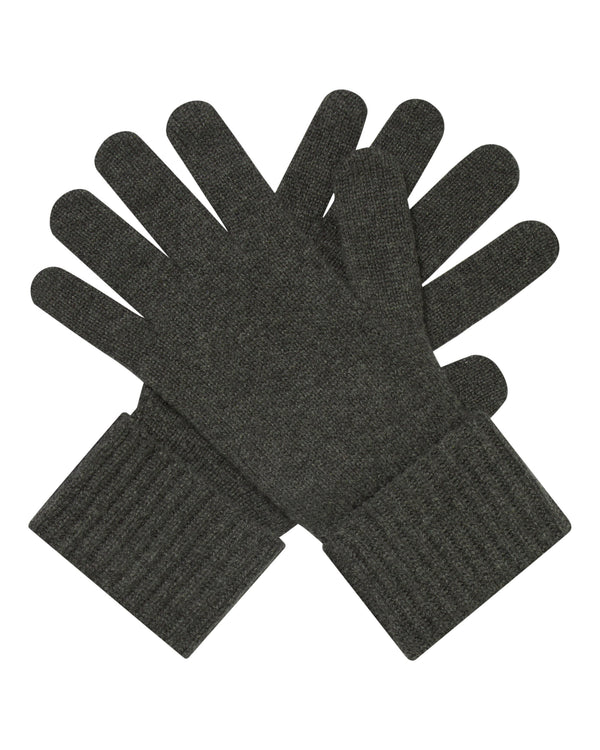 Women's Ribbed Cashmere Gloves  1