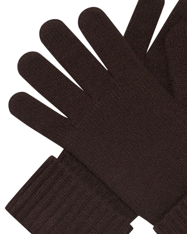 Women's Ribbed Cashmere Gloves 2