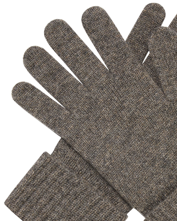 Women's Ribbed Cashmere Gloves 2