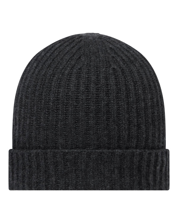 Unisex Ribbed Cashmere Hat 1