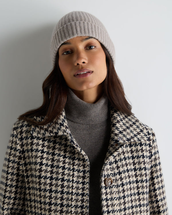 Unisex Ribbed Cashmere Hat 2