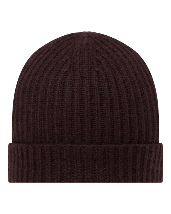 Unisex Ribbed Cashmere Hat 1