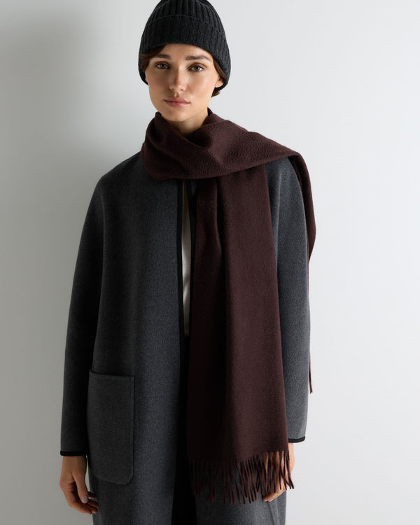 Unisex Large Woven Cashmere Scarf 2