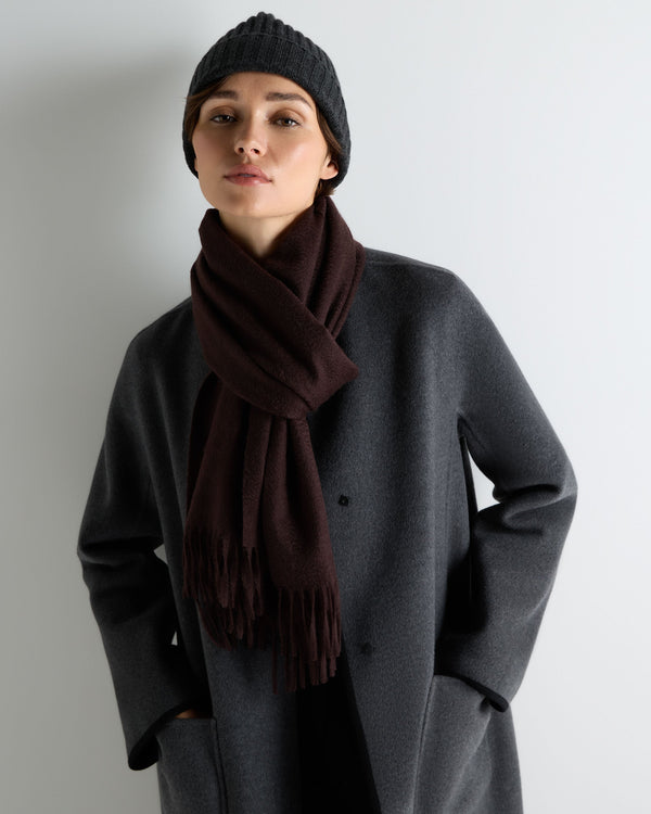 Unisex Large Woven Cashmere Scarf 4