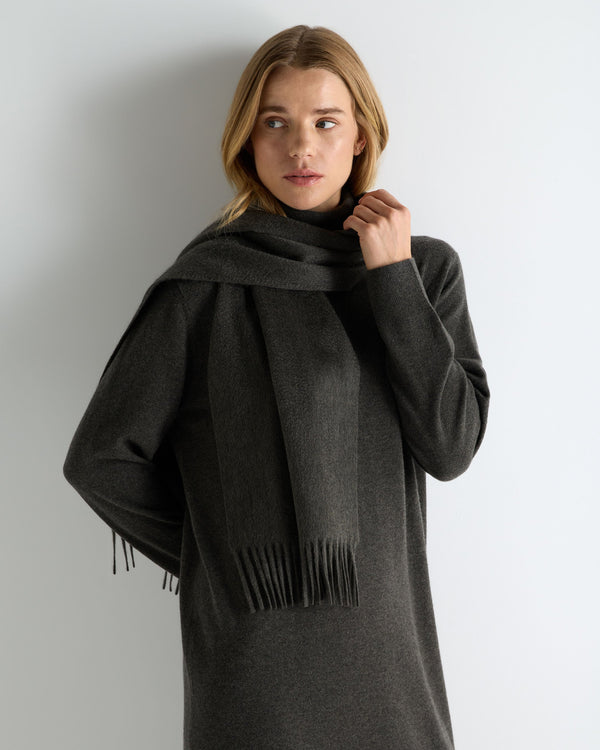 Unisex Woven Cashmere Scarf  4