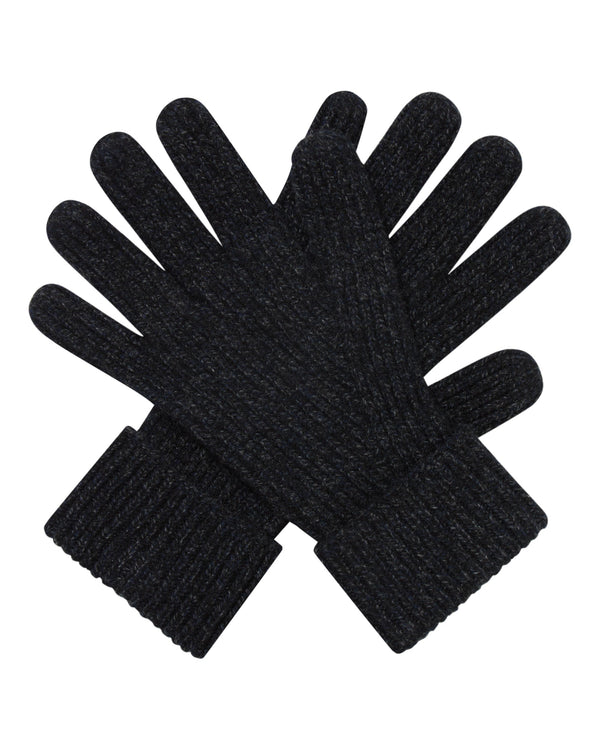 Men's Ribbed Cashmere Gloves 1