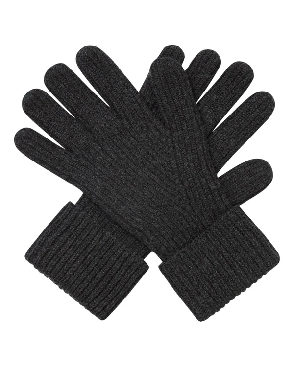 Men's Ribbed Cashmere Gloves 1