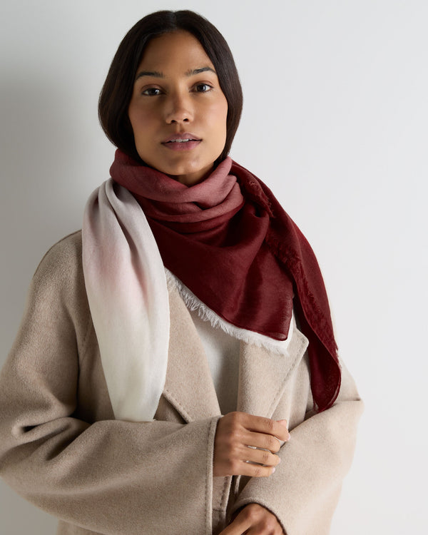 Women's Dip Dye Cashmere Scarf 2