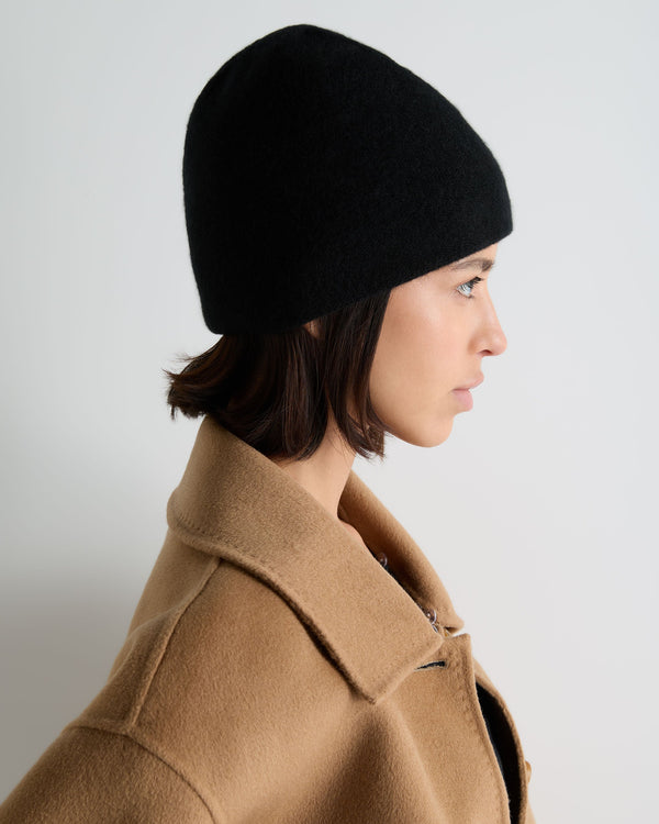 Unisex Double Layer Cashmere Beanie 4