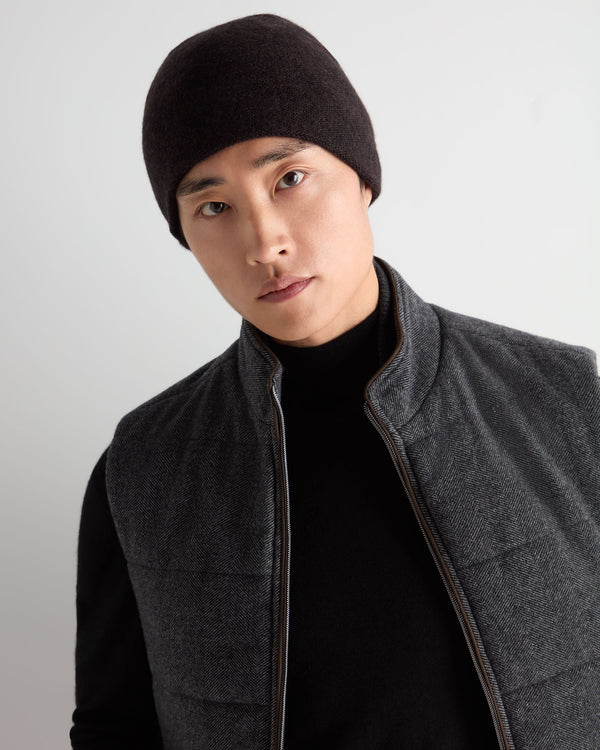 Unisex Double Layer Cashmere Beanie 3