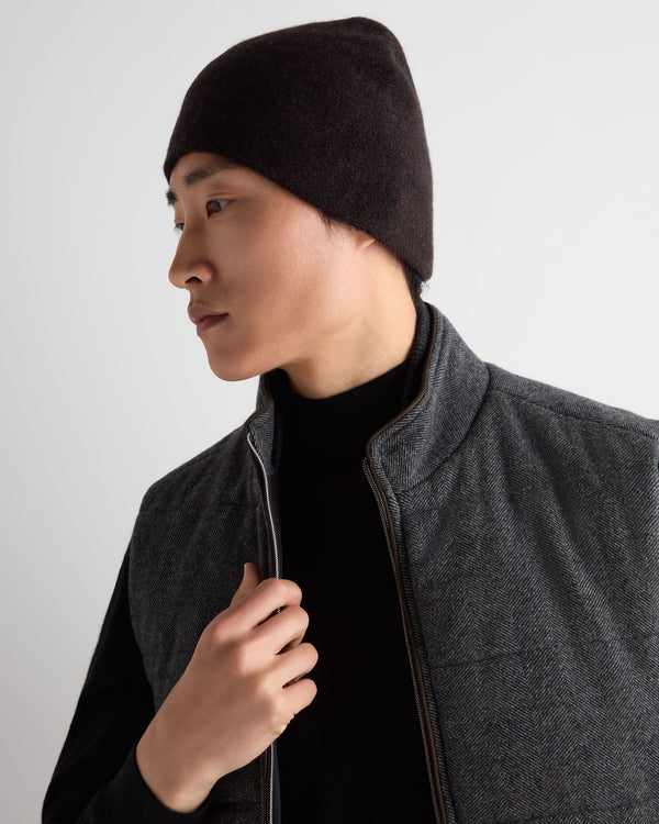 Unisex Double Layer Cashmere Beanie 5