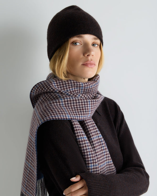 Unisex Double Layer Cashmere Beanie 4