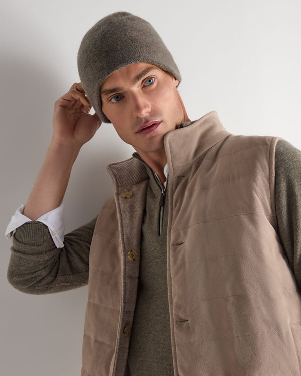 Unisex Double Layer Cashmere Beanie 3