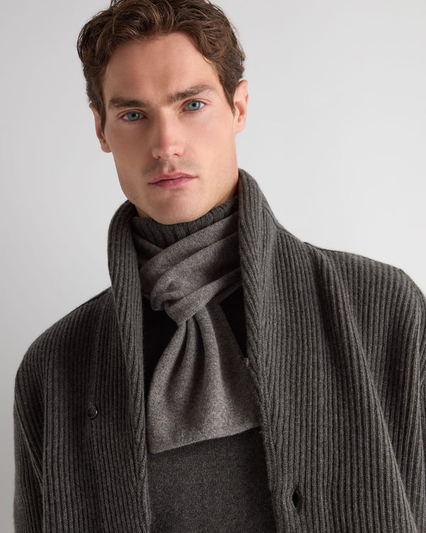 Men's Two Tone Small Cashmere Scarf 2