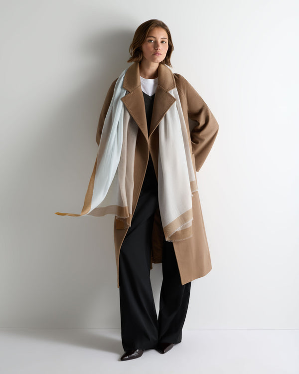 Women's Bordered Cashmere Pashmina 2