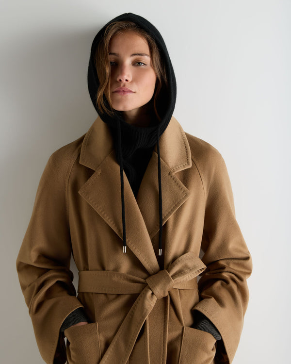Women's Ribbed Cashmere Hood 3