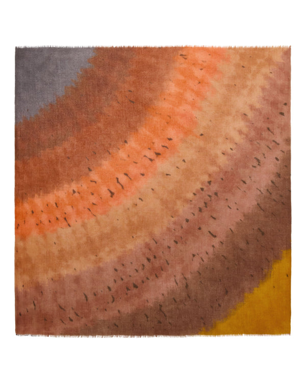 Women's Ombre Print Cashmere Foulard 1