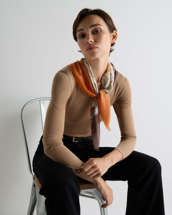 Women's Regal Print Cashmere Foulard 2
