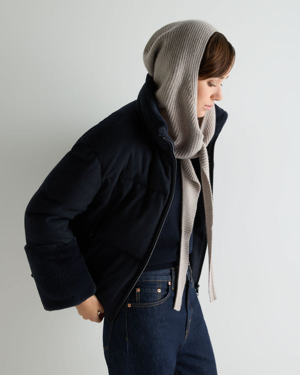 Women's Florence Hooded Cashmere Scarf 2