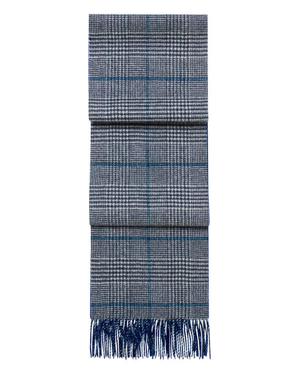 Unisex Cashmere Check Scarf 1