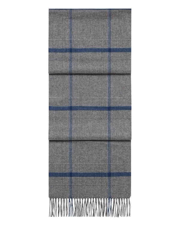 Unisex Cashmere Check Scarf 1