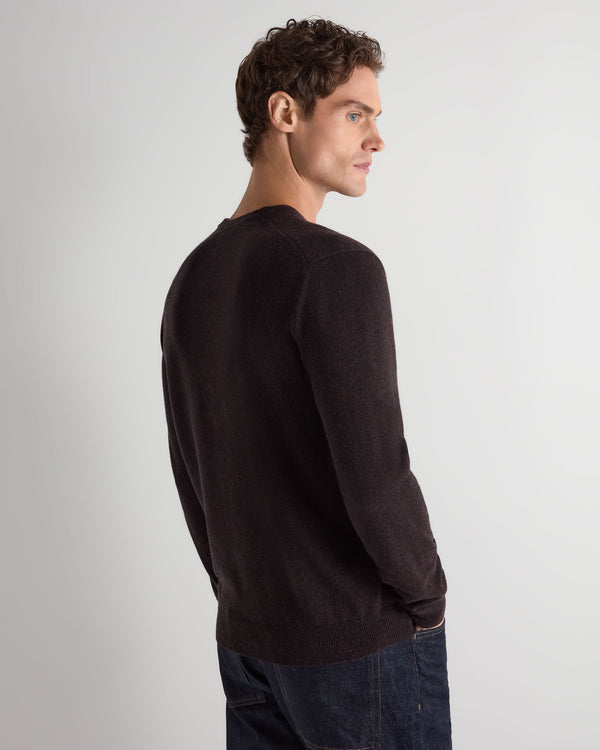 Men's Burlington V Neck Cashmere Sweater 4