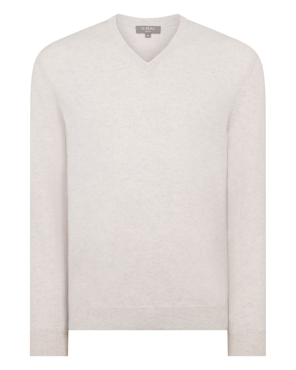 Men's The Burlington V Neck Cashmere Sweater 2