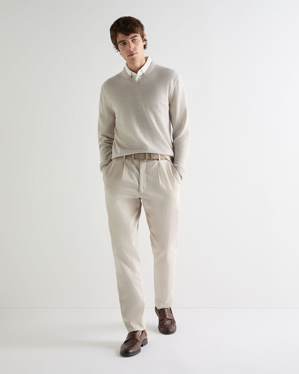 Men's The Burlington V Neck Cashmere Sweater 3
