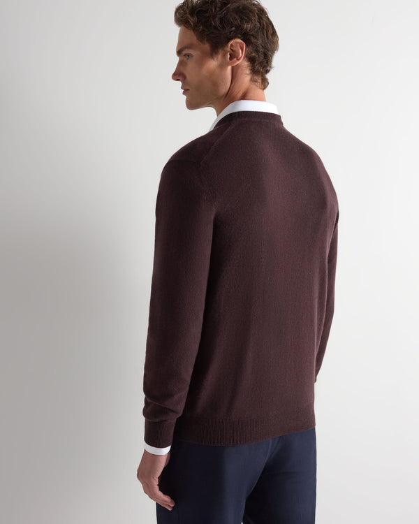 Men's Burlington V Neck Cashmere Sweater 4