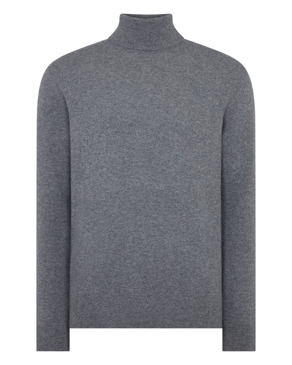 Men's Trafalgar Turtle Neck Cashmere Sweater 2