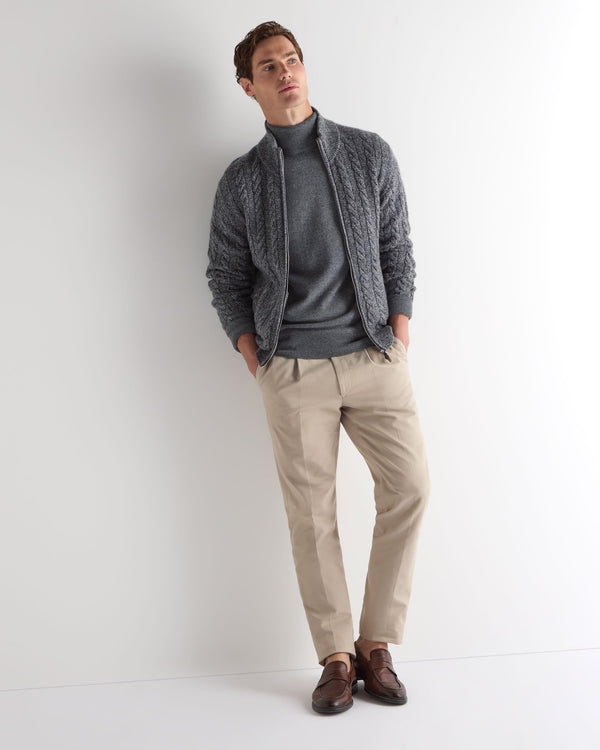 Men's Trafalgar Turtle Neck Cashmere Sweater 3